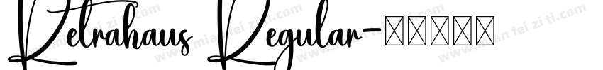 Retrahaus Regular字体转换